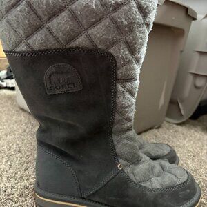 SOREL Explorer II Joan Waterproof Boots - Quarry Grey - Women’s 9